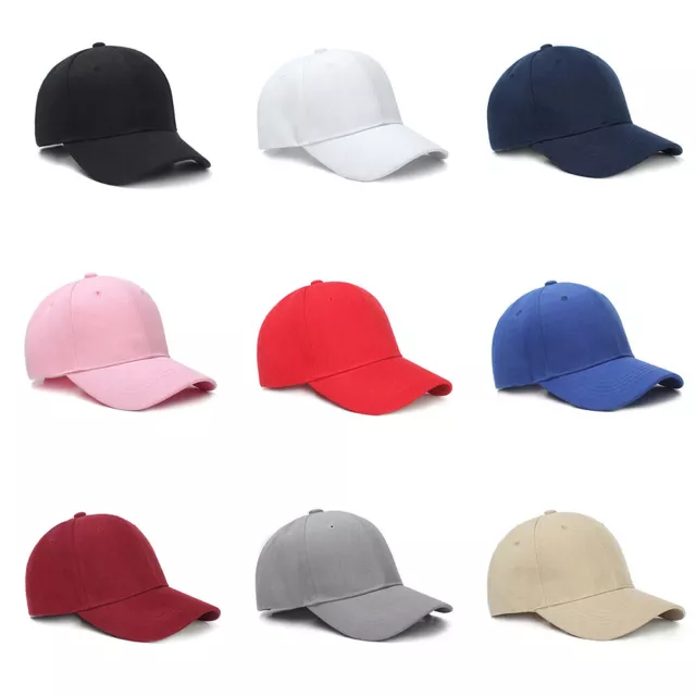 Baseball Cap Women Men Adjustable multicolor Cap Spring Summer Tourist Cap❀