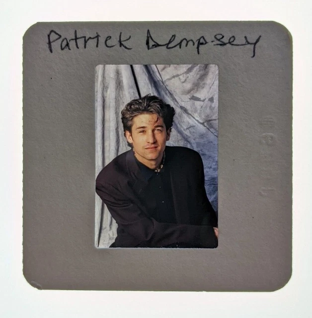 Dw5-462 Patrick Dempsey Lot (1) 35Mm Orig Slide Via Dianna Whitley
