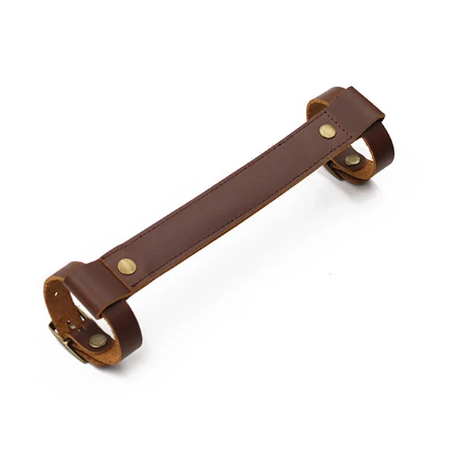 Poignée De Transport Universelle Pour Cadre De Vélo, En Cuir, 225x25mm, Sangle De Maintien