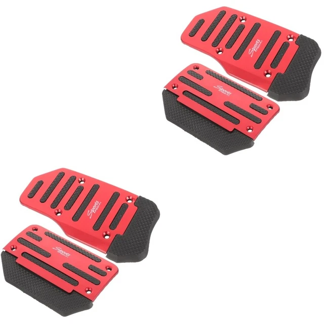 4 pz pedale carburante prolunga pedale freno auto set pastiglie freno