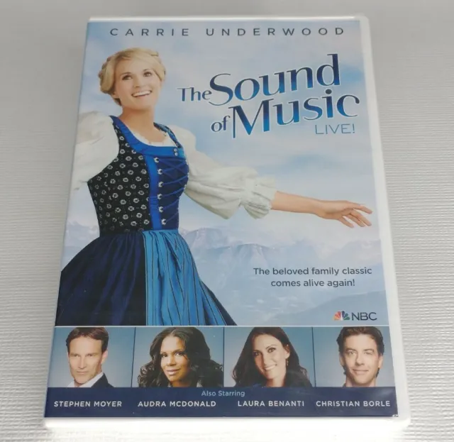 The Sound of Music LIVE! DVD Carrie Underwood 2013 NBC New