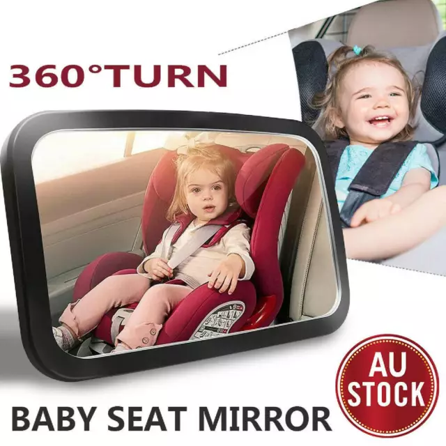 Baby Car Mirror Back Seat Rear View Facing Headrest Mount Child Kids Infant Baby
