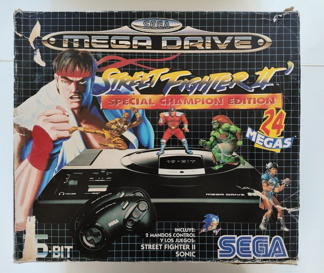 CONSOLA SEGA MEGADRIVE ed. limitada Street Fighter II' Special