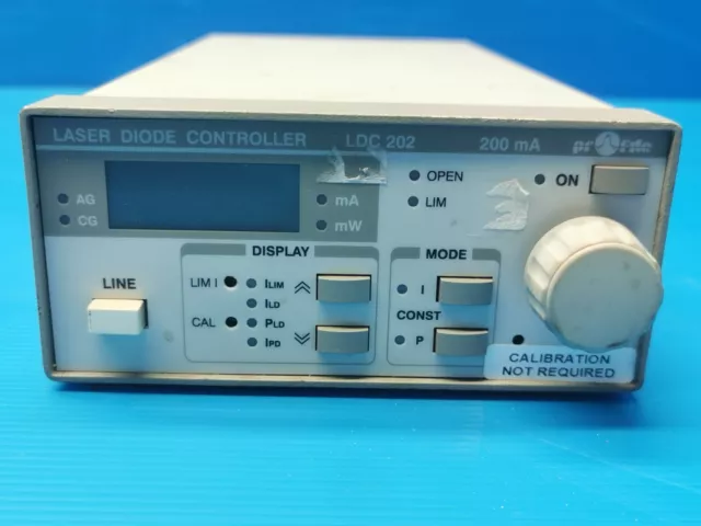 Profile (Thorlabs) LDC 202 Laser Diode Controller