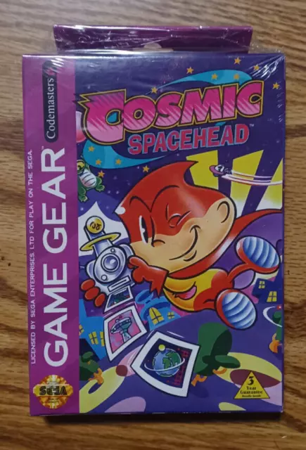 Cosmic Spacehead Sega Game Gear Factory Sealed New Codemasters Rare US Version