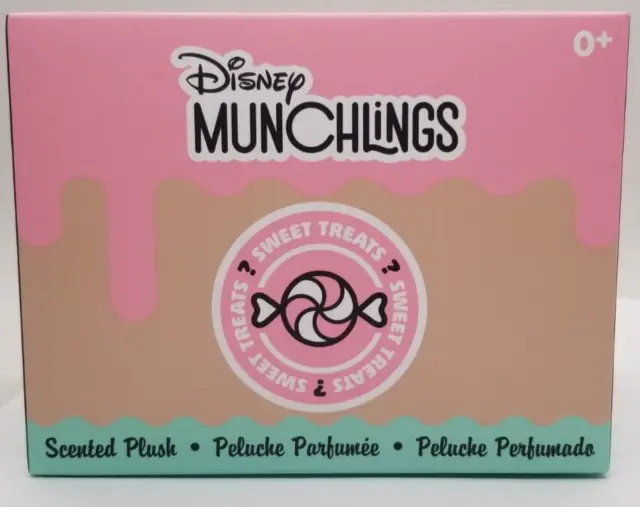 Disney Munchlings Mystery Scented Plush Sweet Treats Micro 4 3/4 Inches New Box