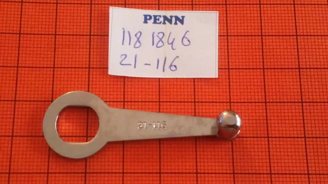 Moulinet Penn Senator 6/0 , garni tresse, piqure légère traverses, tout