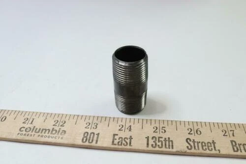 Bluefin Nipple Black 3/4" x 2" BLN075-200