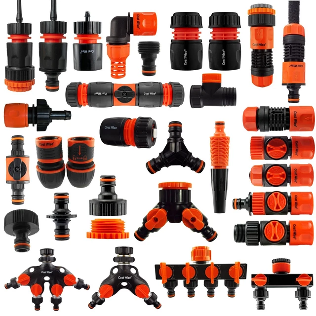 GARDEN HOSE PIPE Connectors Standard Fittings, Universal, Hozelock