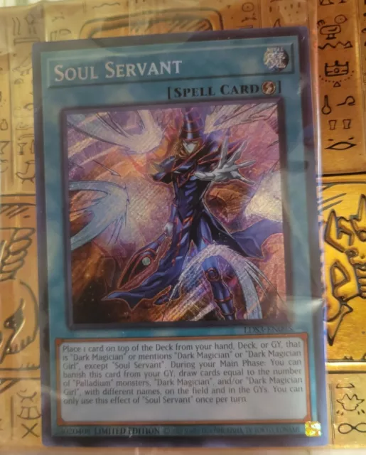 Yu-Gi-Oh! Soul Servant Sealed Secret Rare LDS3-EN095 Limited Edition NM/M