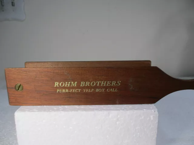 Rohm Brothers Turkey Call Purr-Fect Yelp Box Call
