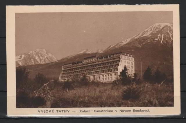 AK Vysoke Tatry, Palace Sanatorium v Novom Smokovci, ungelaufen #1088243