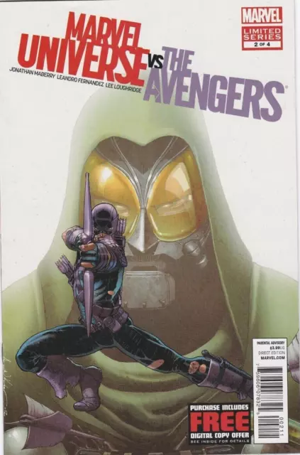 Marvel Universe vs Avengers #2 (of 4) Marvel Comics 2012 Direct Edition NM