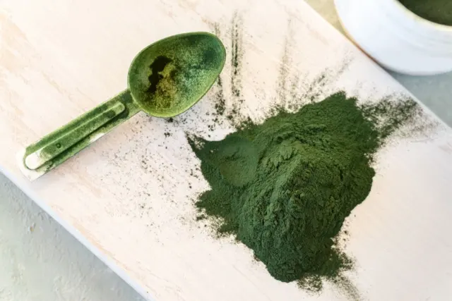 Organic Chlorella Powder — NonGMO, Kosher, Raw Green Algae, Vegan by HELLOYOUNG