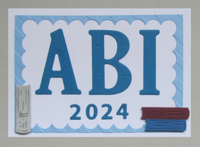Abi Prüfungen Hessen 2024 ABI KARTE ABITUR 2024 Grußkarte bestandene Prüfung Bestanden