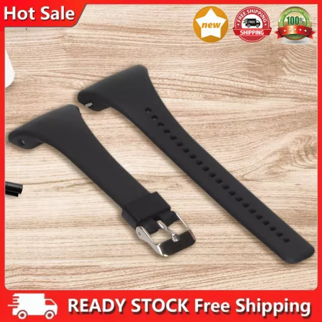Practical Smart Watch Strap Wristband for POLAR FT4 FT7 Series (Black)