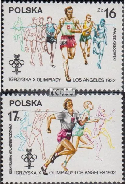Polen 2916C-2917C (kompl.Ausg.) postfrisch 1984 Olympische Spiele ´84