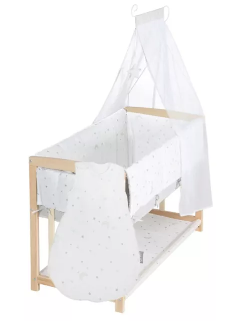 Beistellbett "Roba Stubenbett 4 - in - 1" Inklusive Schlafsack