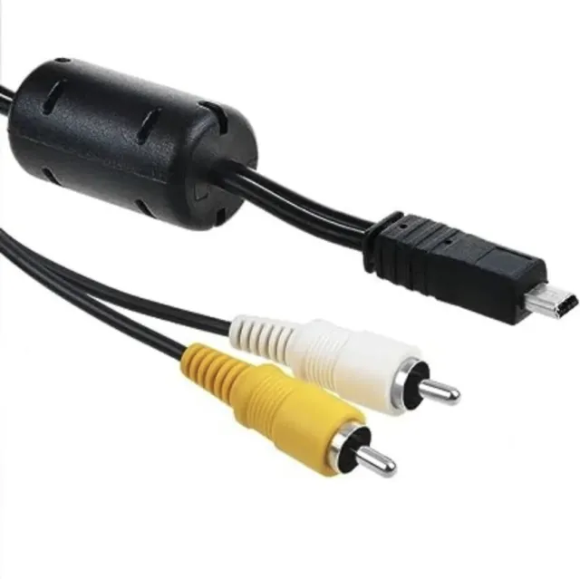 AV A/V Audio Video TV Cable Cord For Sony Cybershot DSC-H200 S DSC-H300 B Camera