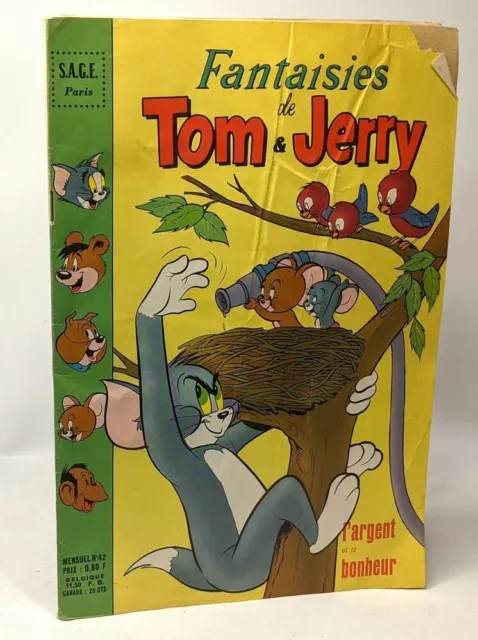 Fantaisies de Tom & Jerry - l'argent et le bonheur - mensuel n°42 ----