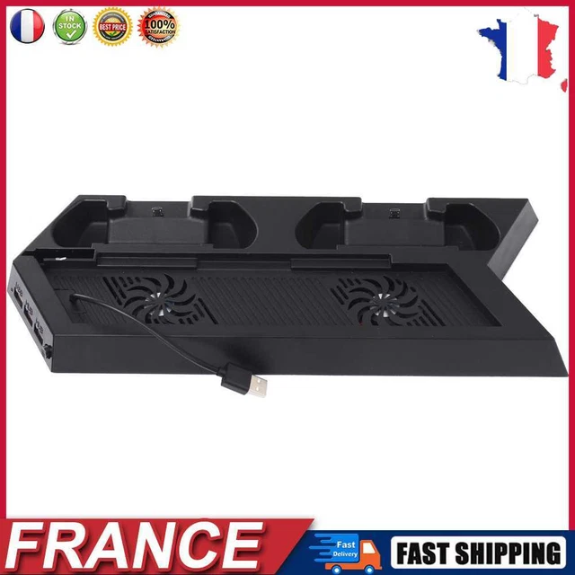 Support 3 en 1 Console de jeu Vertical refroidissement Ventilateur Refroidisseur