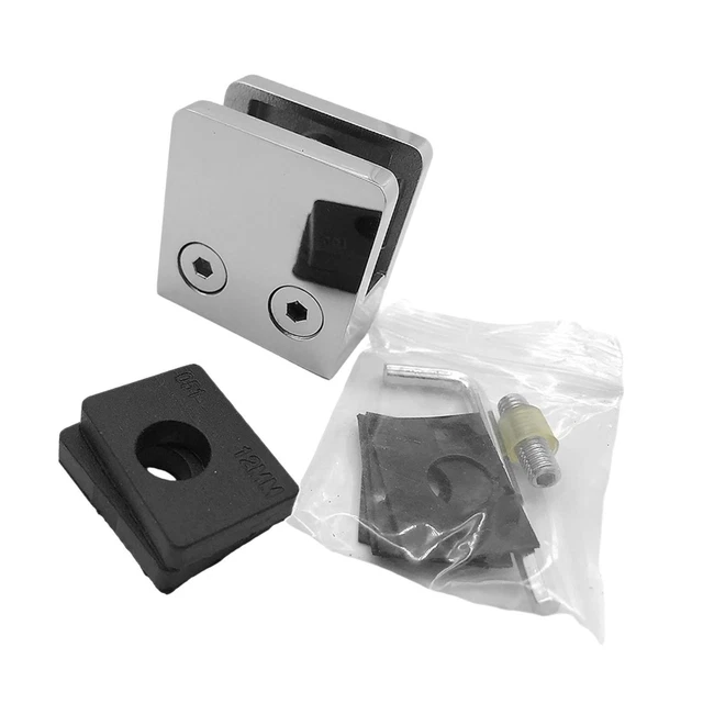 Morsetti Per Ringhiera In Vetro Per Scale In Lega Di Zinco - Foto 3