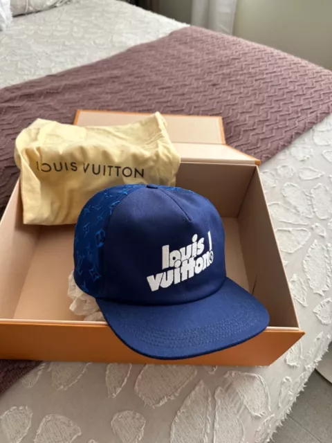 Louis Vuitton Everyday LV Embroidered Mesh Cap blur