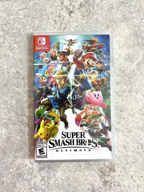 Brand New Sealed Super Smash Bros. Ultimate for Nintendo Switch