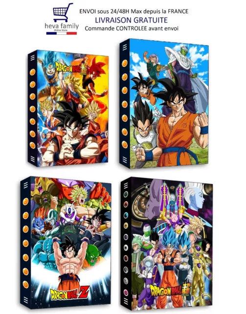 Album Classeur DRAGON BALL Z pour cartes  à collectionner Manga TCG JCC Son Goku