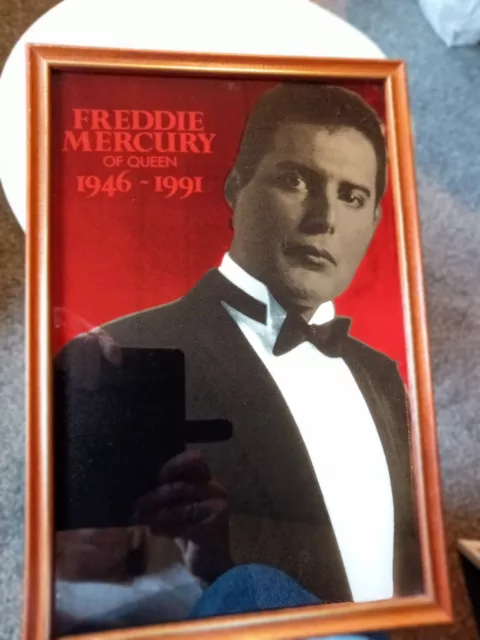 Freddie Mercury Queen Vintage Picture Mirror RARE