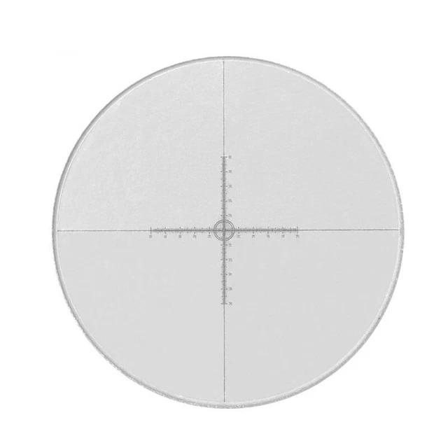 Microscope Eyepiece Micrometer Calibration Slide Durable Cross Reticle Scales