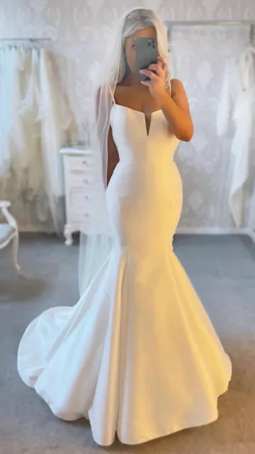 MARTINA LIANA WEDDING Dress Style 690 Size UK 10 700 WITH TAGS 650.00 PicClick UK