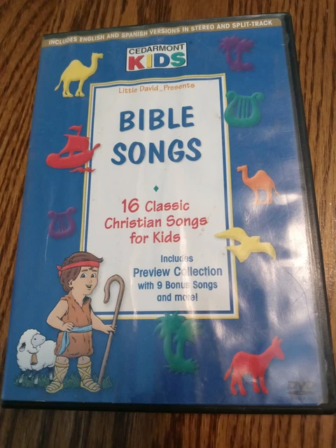 CEDARMONT KIDS BIBLE Songs DVD 16 Classic Christian Songs For Kids 24 cedarmont-kids-bible-songs-dvd-16-classic-christian-songs-for-kids-24