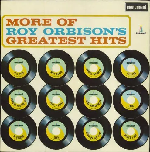 Roy Orbison vinyl LP  record More Of Roy Orbison's... UK