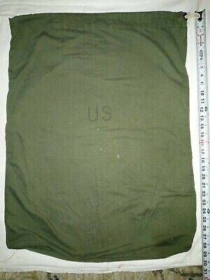 WWII US Military Barracks Laundry Personal Duffle Drawstring WW2 Bag