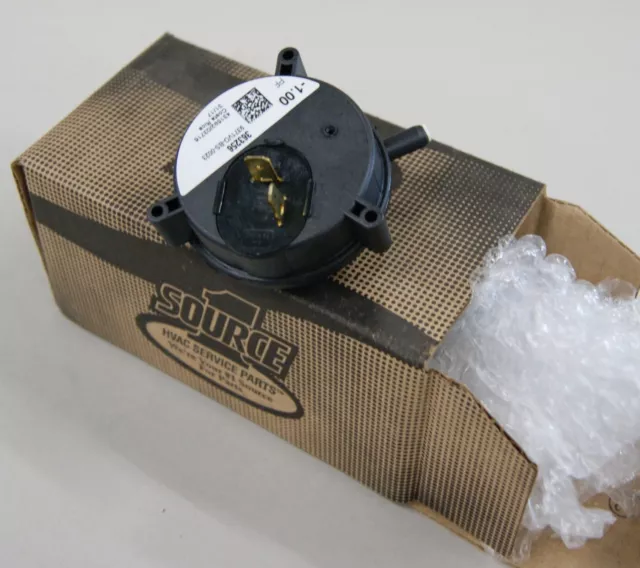 Source 1 Furnace Pressure Switch 1.0" WC, Close On Fall 02435780000, L-5061