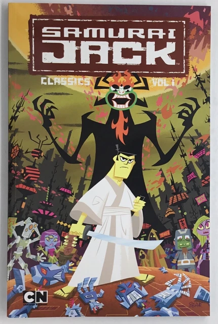 SAMURAI JACK Vol 1 by Genndy Tartakovsky Cartoon Network TPB Book NEW CONDITION