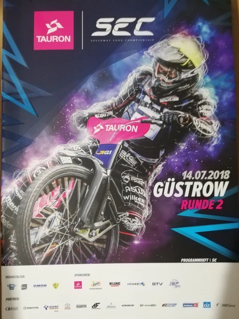 2018 SEC Speedway European Championship round 2 programme Gustrow