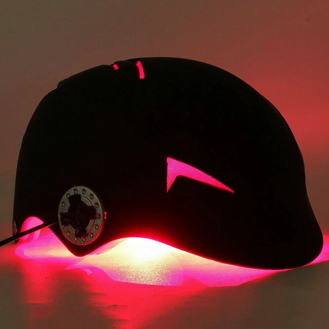 Therapy Hair Loss Regrowth Growth Treat Helmet Alopecia Laser Cap 128 Diode ElY