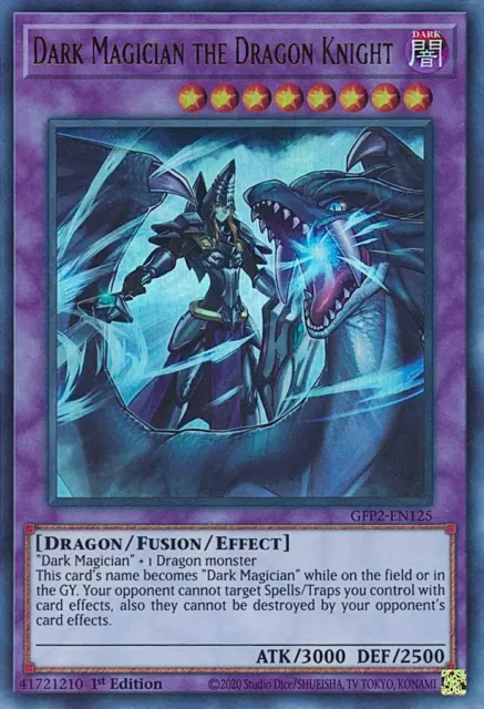 Dark Magician the Dragon Knight - GFP2-EN125 - Ultra Rare - 1st Edition Yugioh