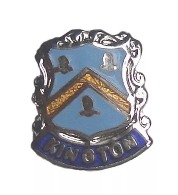 Kington Quality Enamel Lapel Pin Badge