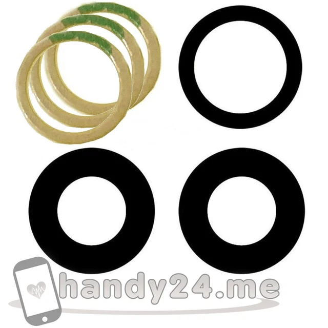 Lente Di Ricambio Per Fotocamera Posteriore IPhone 12 Pro - Kit Completo Con Strumenti, Vetro Antigraffio