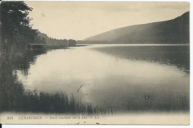 CPA 88 - Gerardmer - Sun Sunset on The Lake