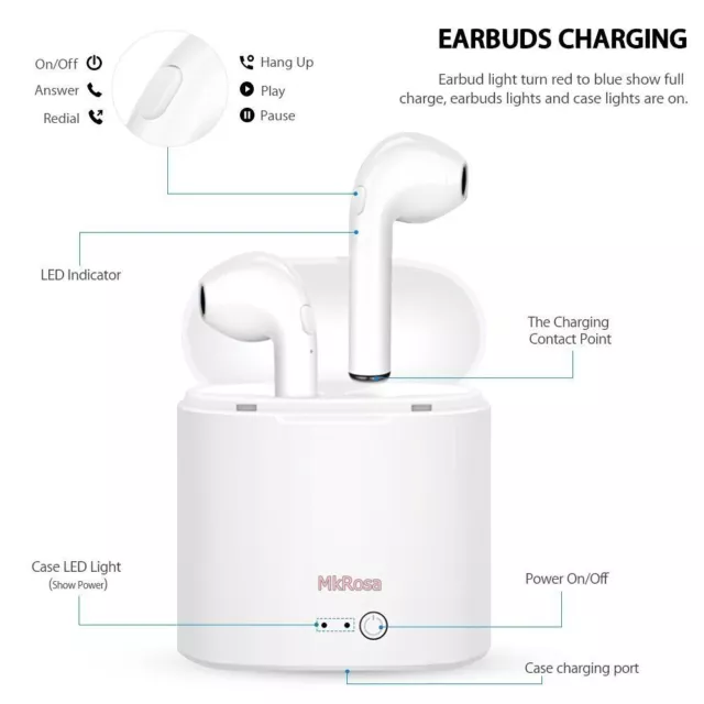 Auriculares inalámbricos Bluetooth - Envío rápido - fácil conectividad 2