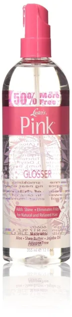 Luster's Pink Glosser with Shea Butter Bonus, 12 Fl Oz