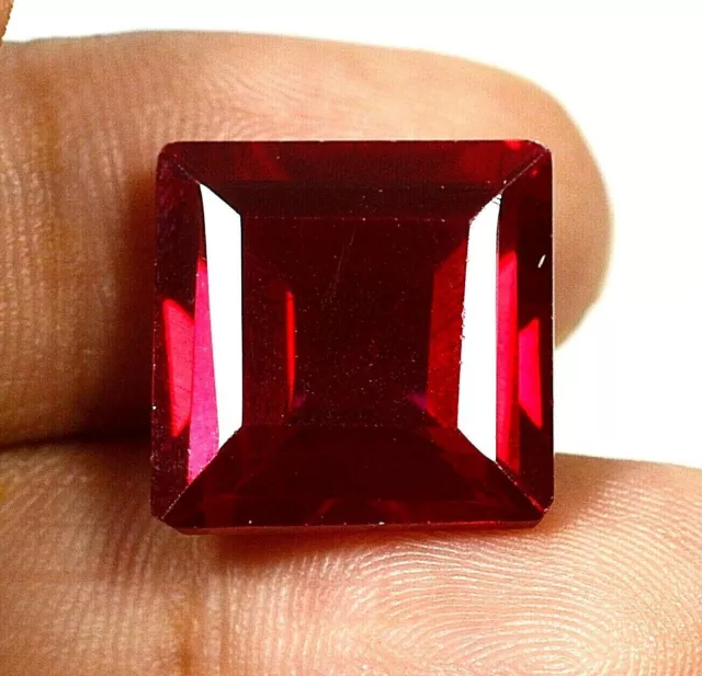 16,60 ct de rubis rouge sang de pigeon naturel certifié émeraude gemme en... 3