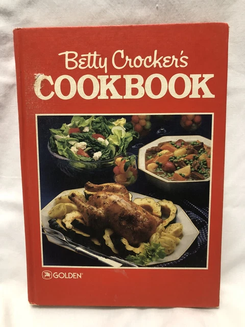 Betty Crocker's Cookbook Golden Press hard cover 1989 printing Vintage