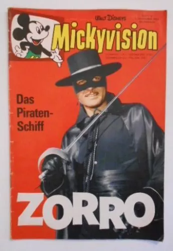 Mickyvision 1963 - Heft Nr. 13: Zorro. Das Piraten-Schiff. Disney, Walt und Warr