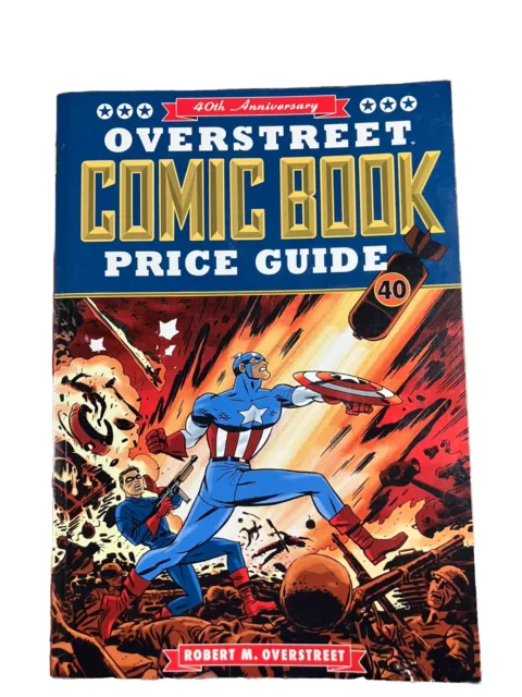 The Overstreet Comic Book Price Guide 40 Anniversary Soft Cover Erudition