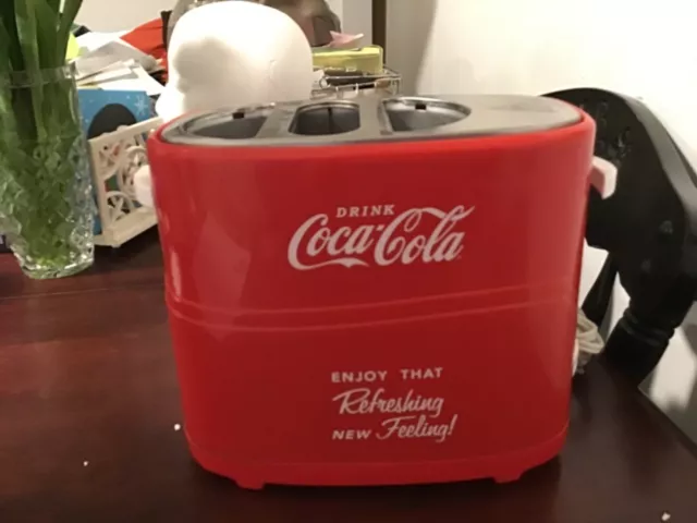 Nostalgia Coca-Cola Pop Up Hot Dog Toaster, Plus Bun Warmer - Retro Fun Party!!!